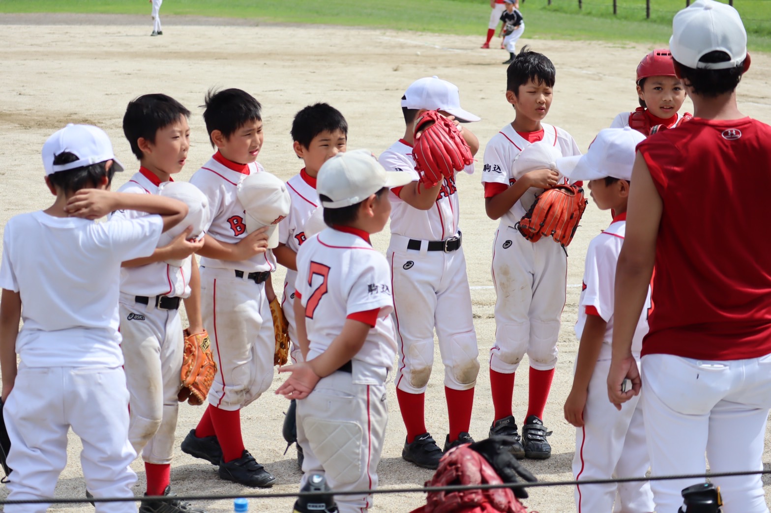 暑い中、よく頑張りました👍