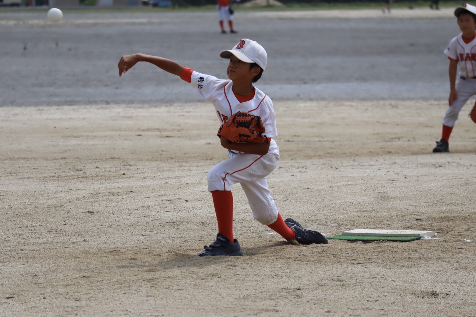 この日もなんとか試合を組み立ててくれました