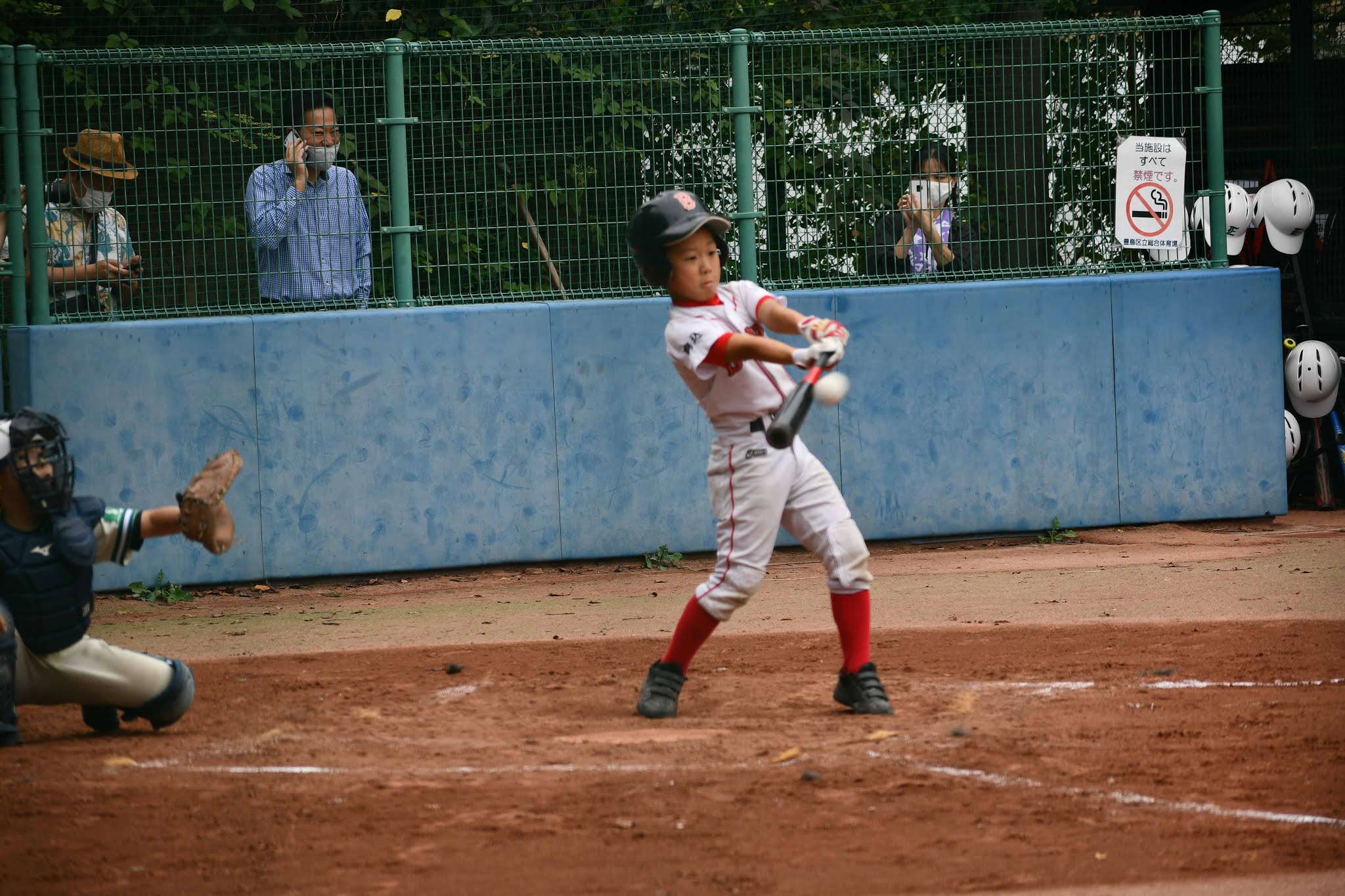 成長著しいショートくんは、追加点が欲しい場面でセンター前に2点タイムリーとなるクリーンヒット