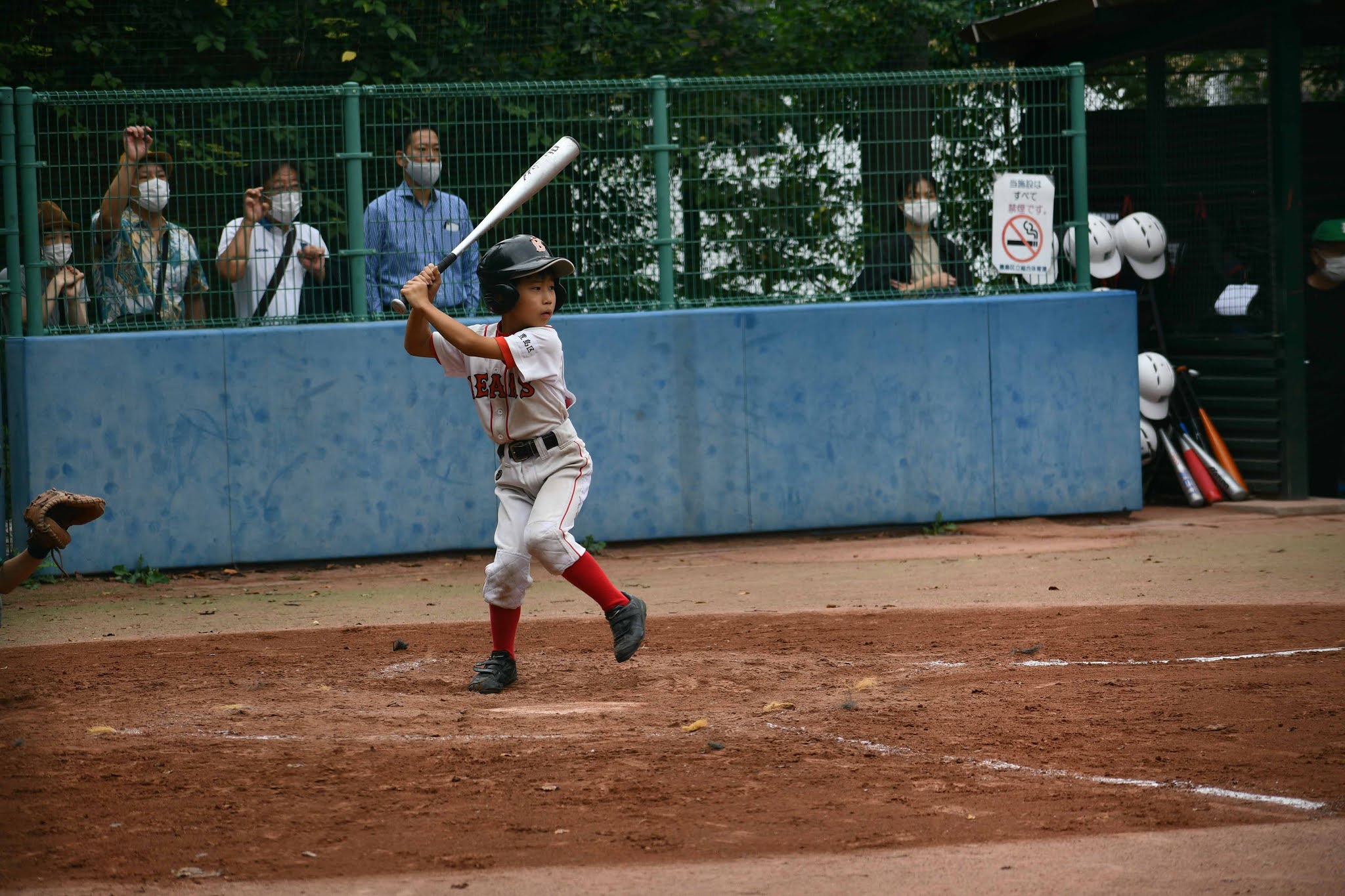 キャプテン、バッティングはイマイチだったけど、Wヘッダーだったもんね。 戸田橋の新人戦の方では活躍してくれたし、ファーストでも頑張ったから良し！