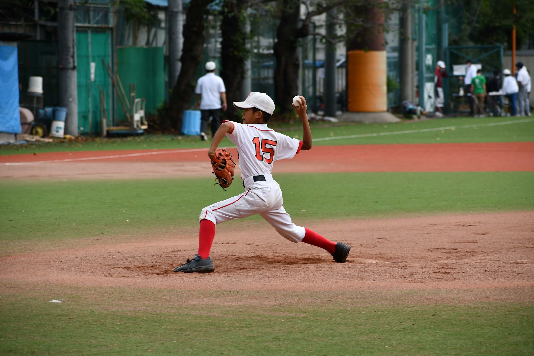 １回戦では快音はなかったけど、この日はクリーンヒット出ました！