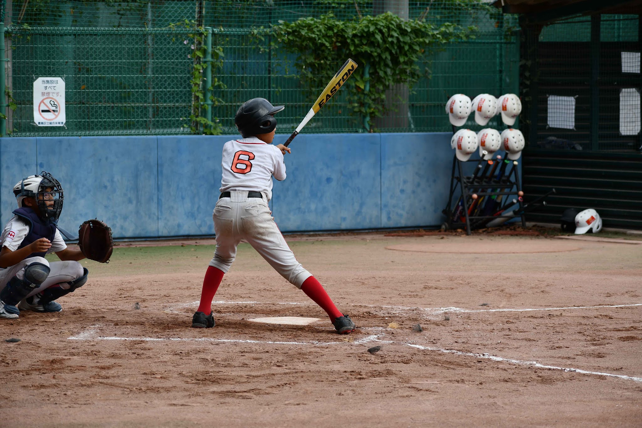 何度見ても助っ人外国人みたい。快音が聞きたかったな。