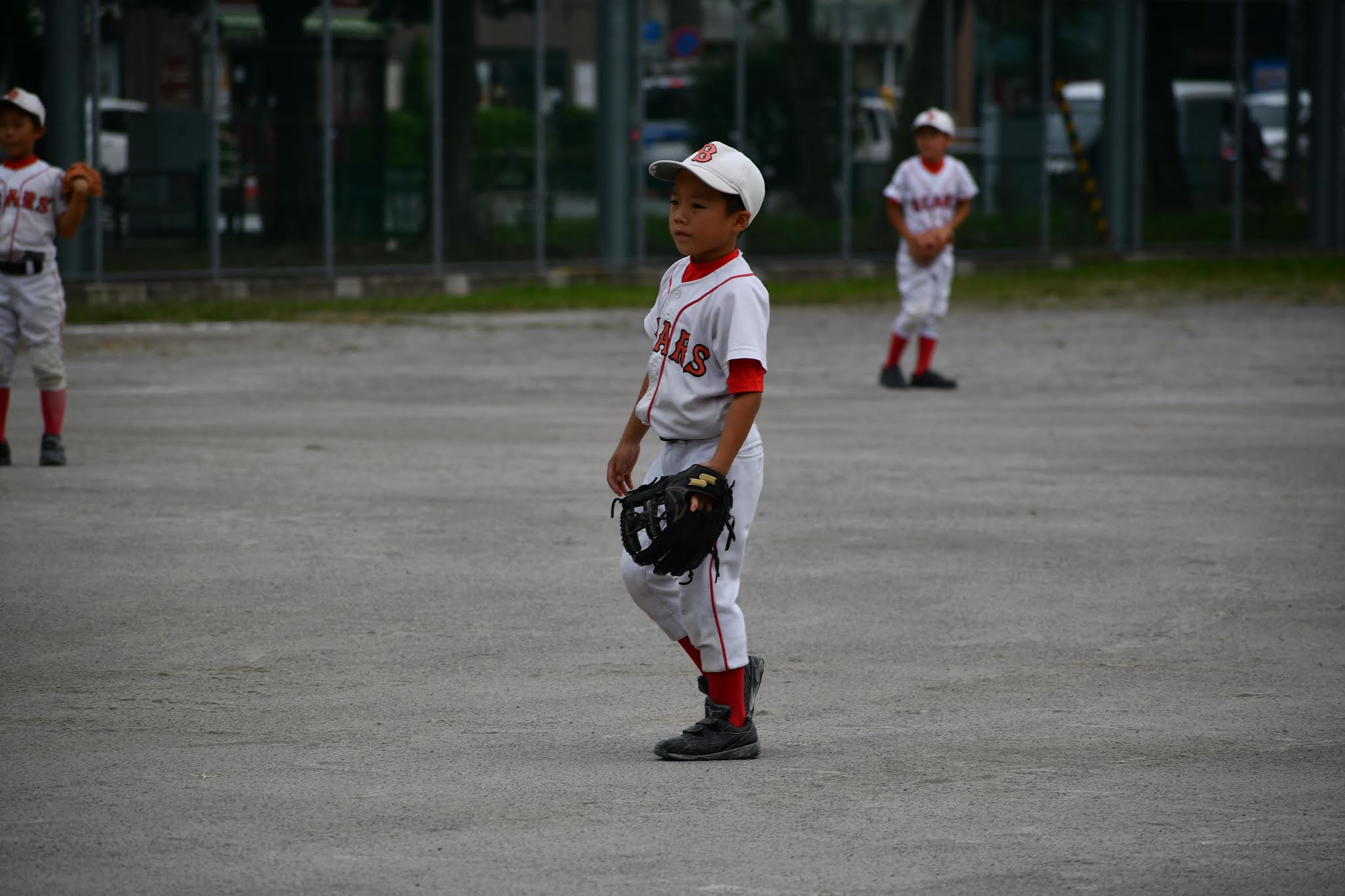 守備も気合い入って、誰よりも声を張り上げていました。