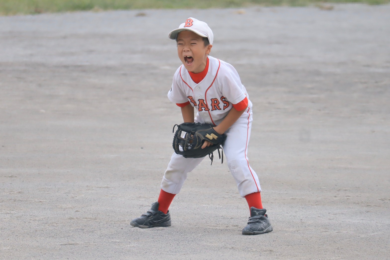 初スタメンの1年生、見ての通り本当によく声をだして盛り上げてくれます