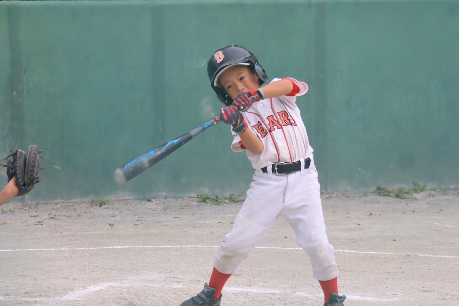 初スタメンの1年生、見ての通り本当によく声をだして盛り上げてくれます