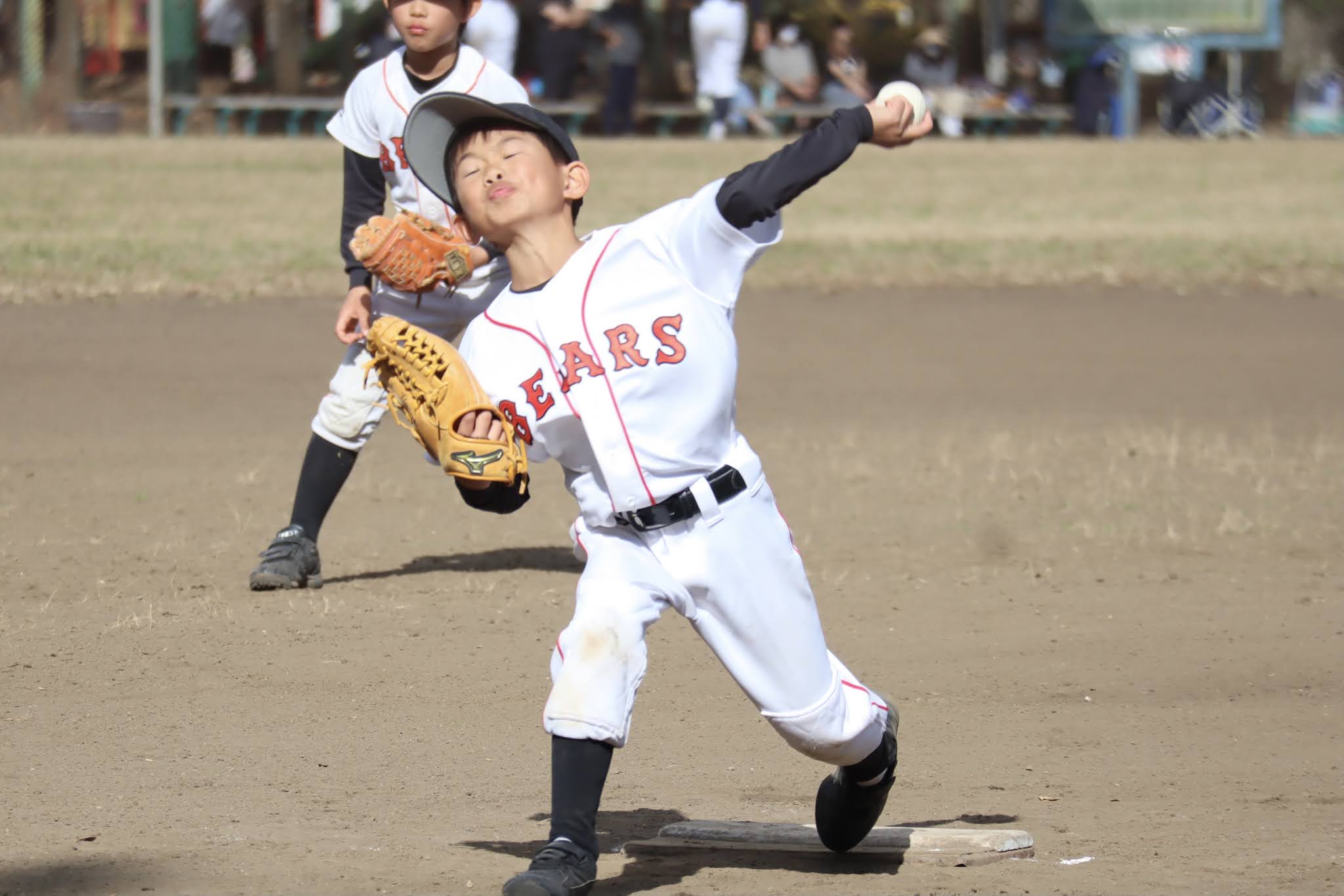 気迫のこもったピッチング！