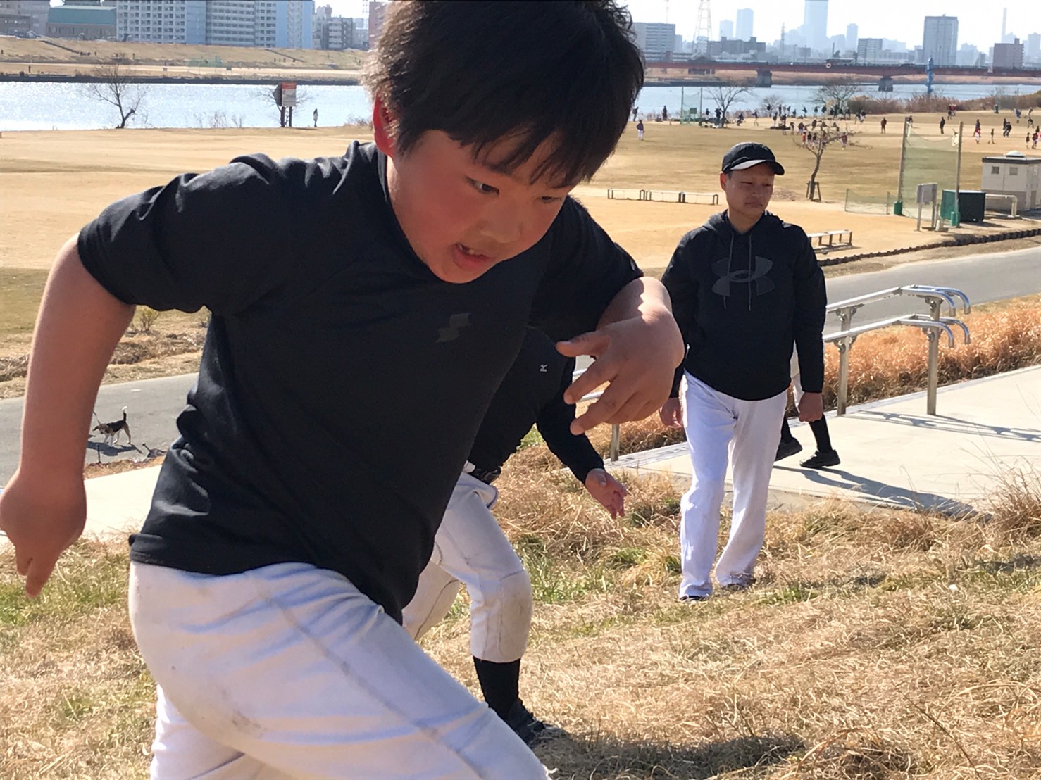 一年生も頑張る、頑張る💪