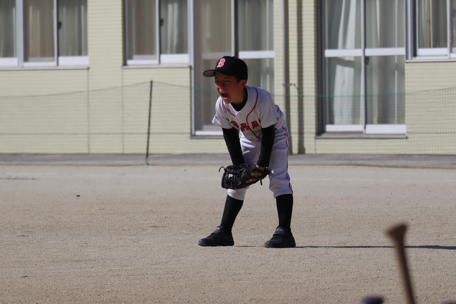セカンド1年生くん、ナイスプレーでした！