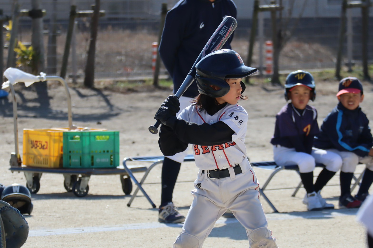 セカンド1年生くん、ナイスプレーでした！