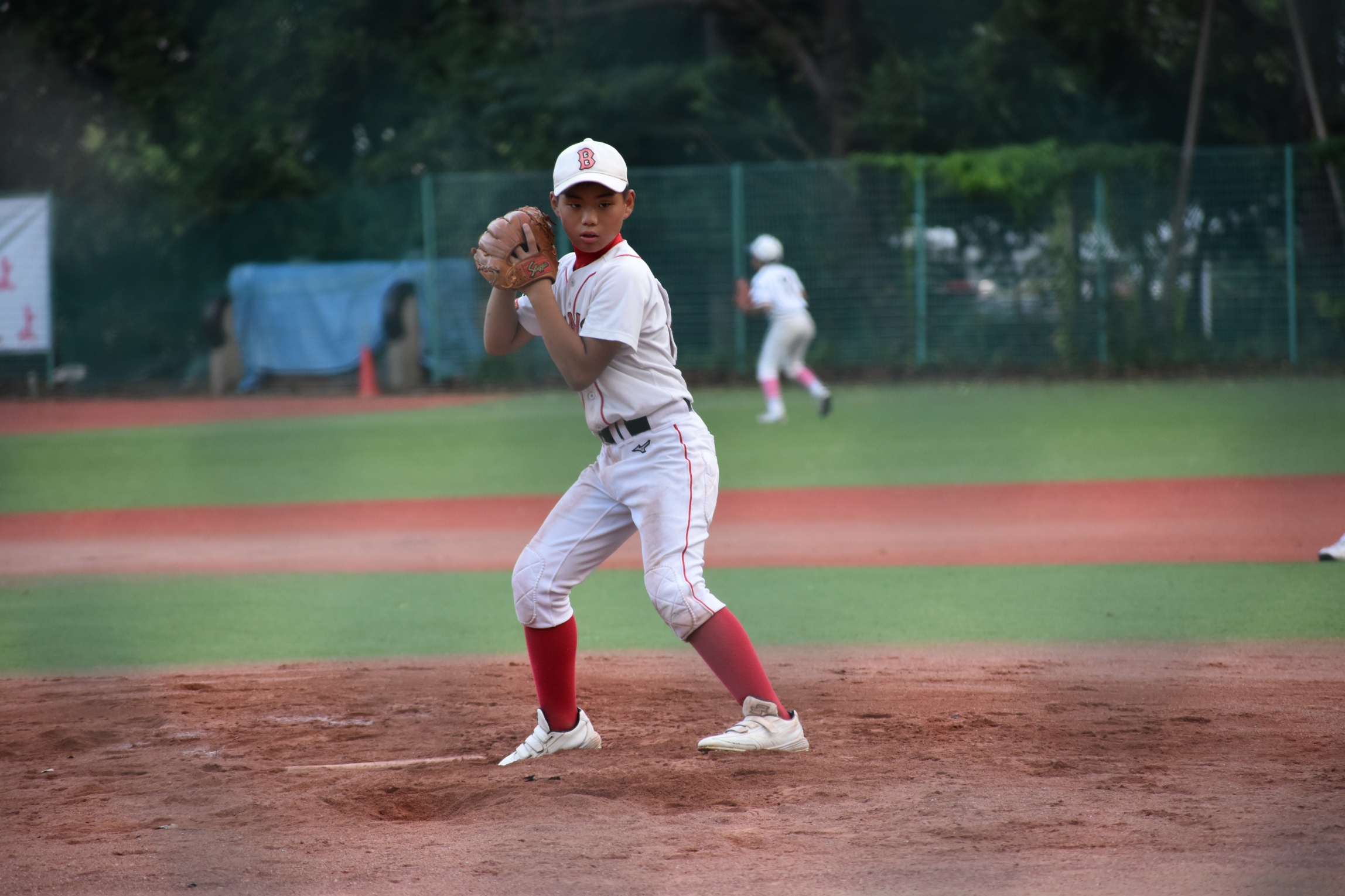 10番ピッチャーくんの緩急をつけたピッチング！