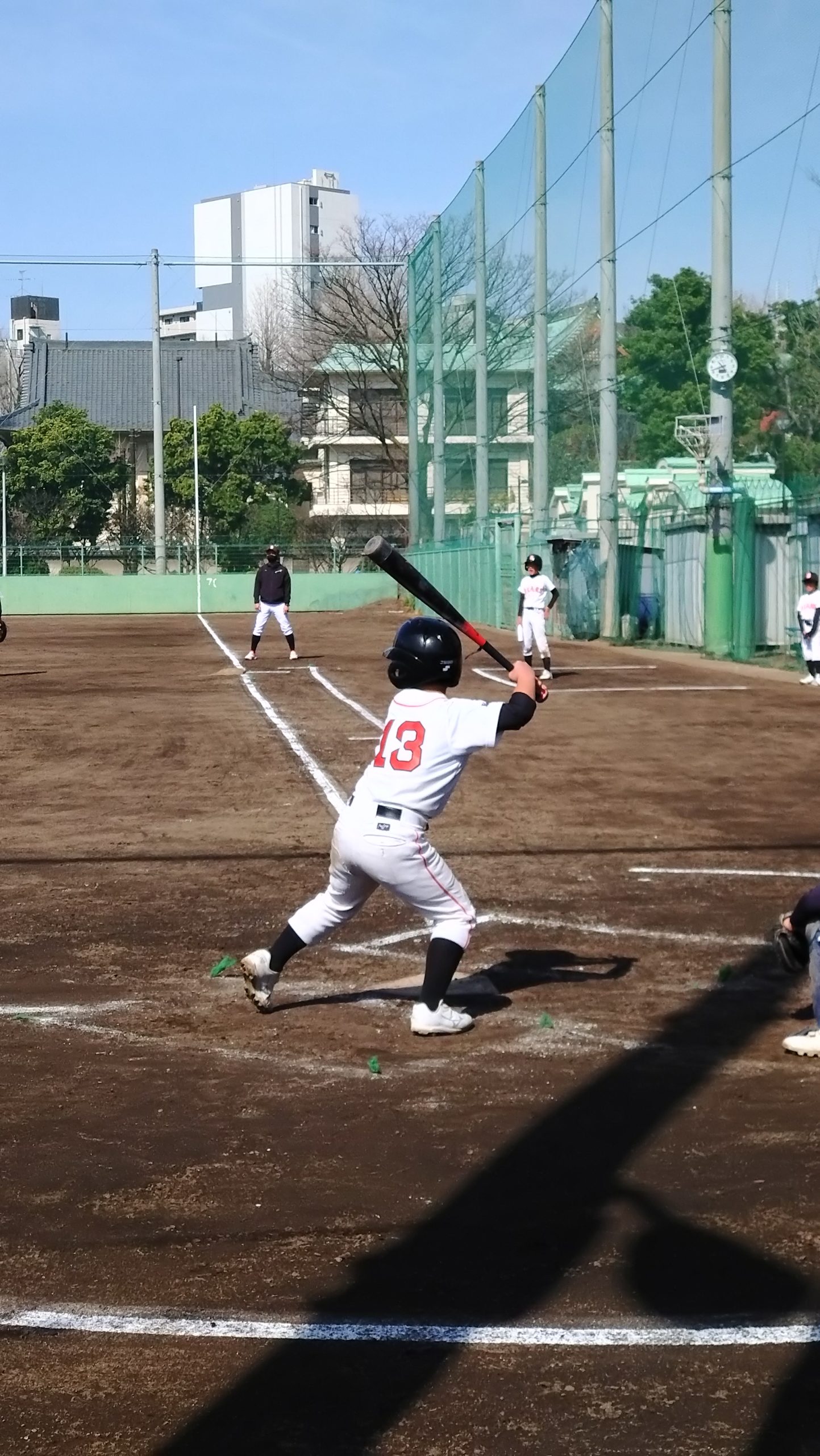 バッティングでも大活躍の9番くん